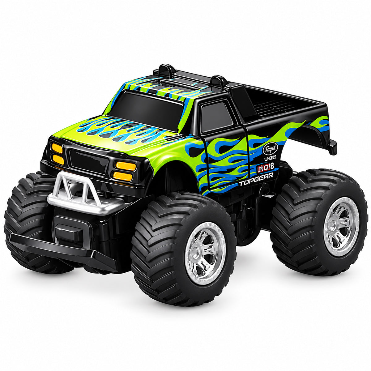 RC Mini Monster Truck
Rechargeable mini RC monster truck
Remote control truck with multi-terrain tires Mini RC truck with working suspension 2.4 GHz remote control monster truck Compact rechargeable RC toy truck Indoor outdoor mini monster truck Assorted colour RC mini truck