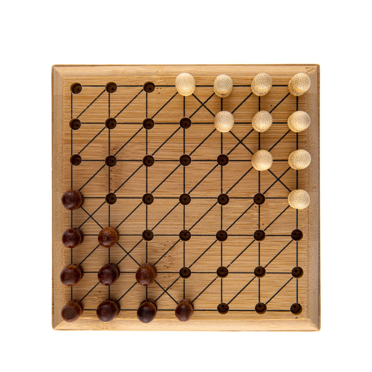Wholesale Eco Bamboo Board Games Displayer of 18
