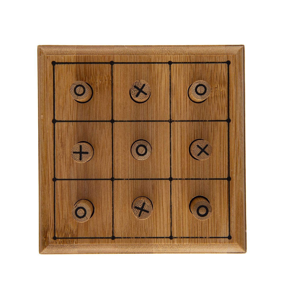 Wholesale Eco Bamboo Board Games Displayer of 18