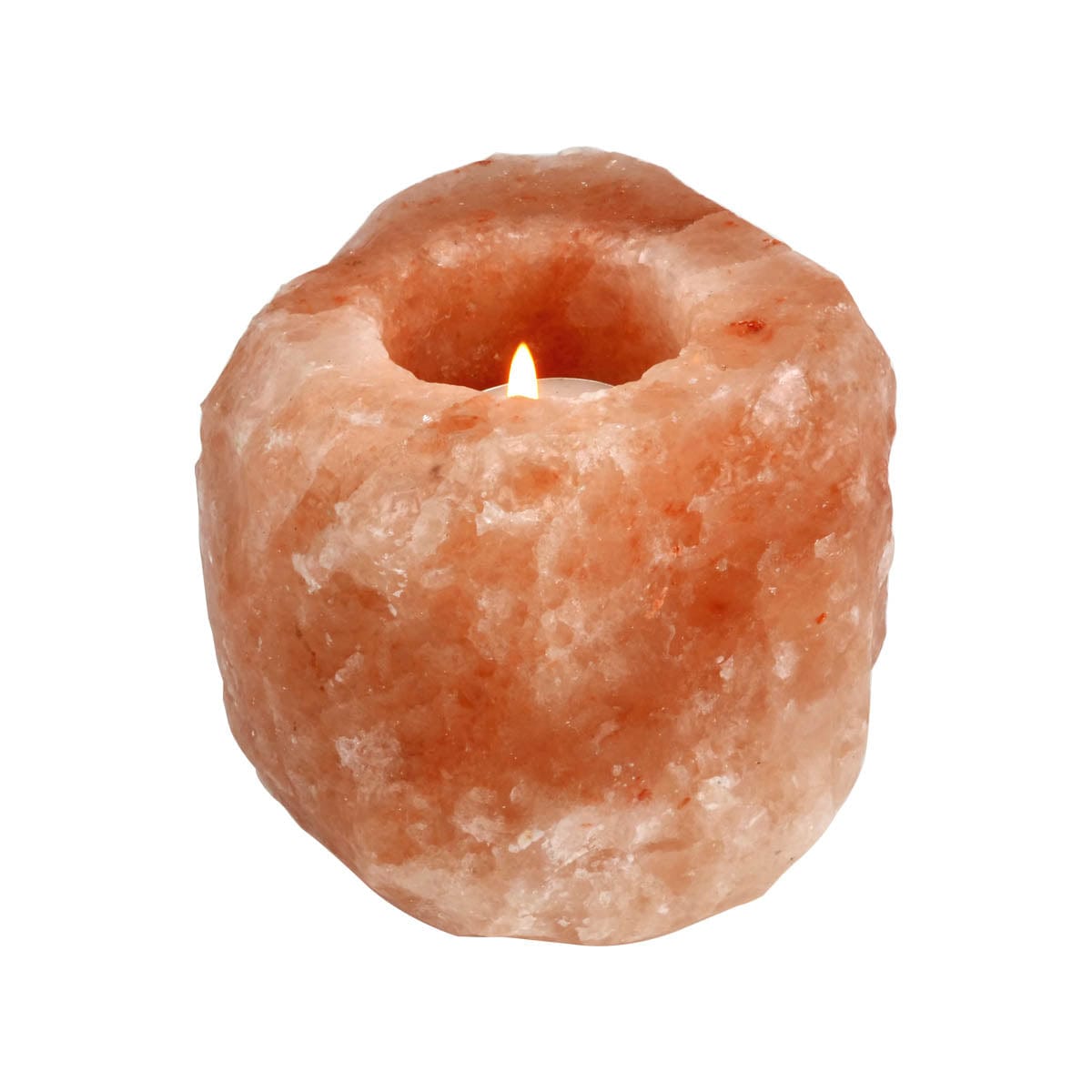 Wholesale Natural Himalayan Salt Tea Light Holder