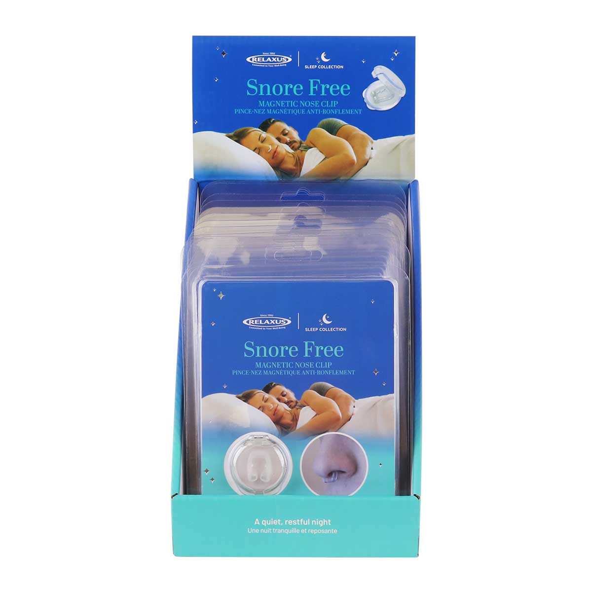 Wholesale Nose Ring For Snoring Displayer of 12