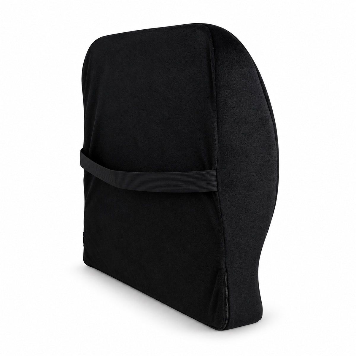 Orthopedic back and seat support cushion Memory foam lumbar support cushion Contoured back and seat support for chair High-density memory foam support cushion Orthopedic seat support with adjustable strap Polyester-covered memory foam lumbar cushion Back and tailbone support cushion Contoured memory foam chair support