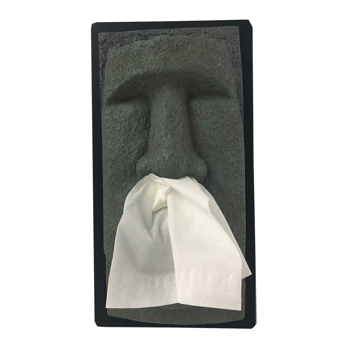 Novelty Tiki Head Face Tissue Box Cover