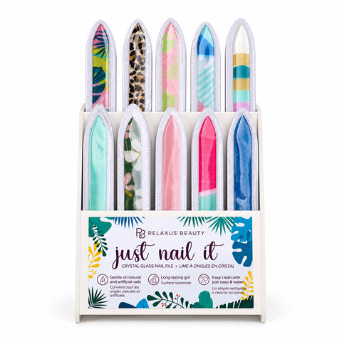 Just Nail It crystal nail file
Double-sided tempered glass nail file
Fine-grit crystal nail file
Glass nail file for natural nails
Crystal nail file for artificial nails
Tempered glass manicure file
Double-sided fine-grit nail file
Crystal nail shaping and smoothing tool