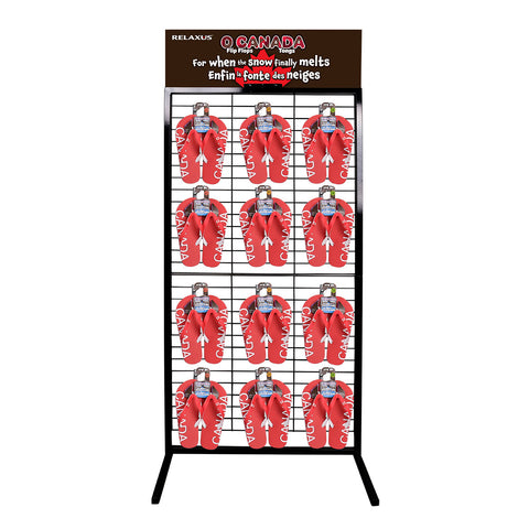 Wholesale O Canada Flip Flops (Unisex) 96-Pair Package Deal