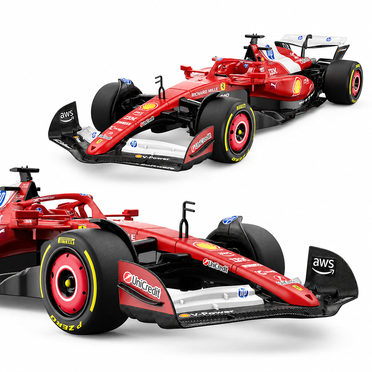 Ferrari SF-25 1:18 licensed RC race car
Ferrari Formula 1 remote-control car
1:18 Ferrari SF-25 RC car with remote
Ferrari SF-25 2.4GHz remote-control race car Ferrari Formula 1 RC car side view Ferrari SF-25 RC racing car for ages 6+ 1:18 scale Ferrari F1 replica RC car Ferrari SF-25 remote-control car for indoor and outdoor play