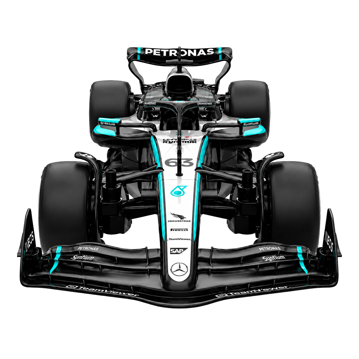 Mercedes-AMG F1 W16 1:16 RC building kit 52-piece Mercedes-AMG Formula 1 RC car kit Mercedes-AMG F1 W16 remote-control building set 1:16 Mercedes Formula 1 model with remote control Mercedes-AMG RC car with rubber wheels and suspension
Mercedes Formula 1 DIY building kit assembled  Mercedes-AMG F1 W16 2.4GHz remote-control car
Officially licensed Mercedes-AMG Formula 1 building kit