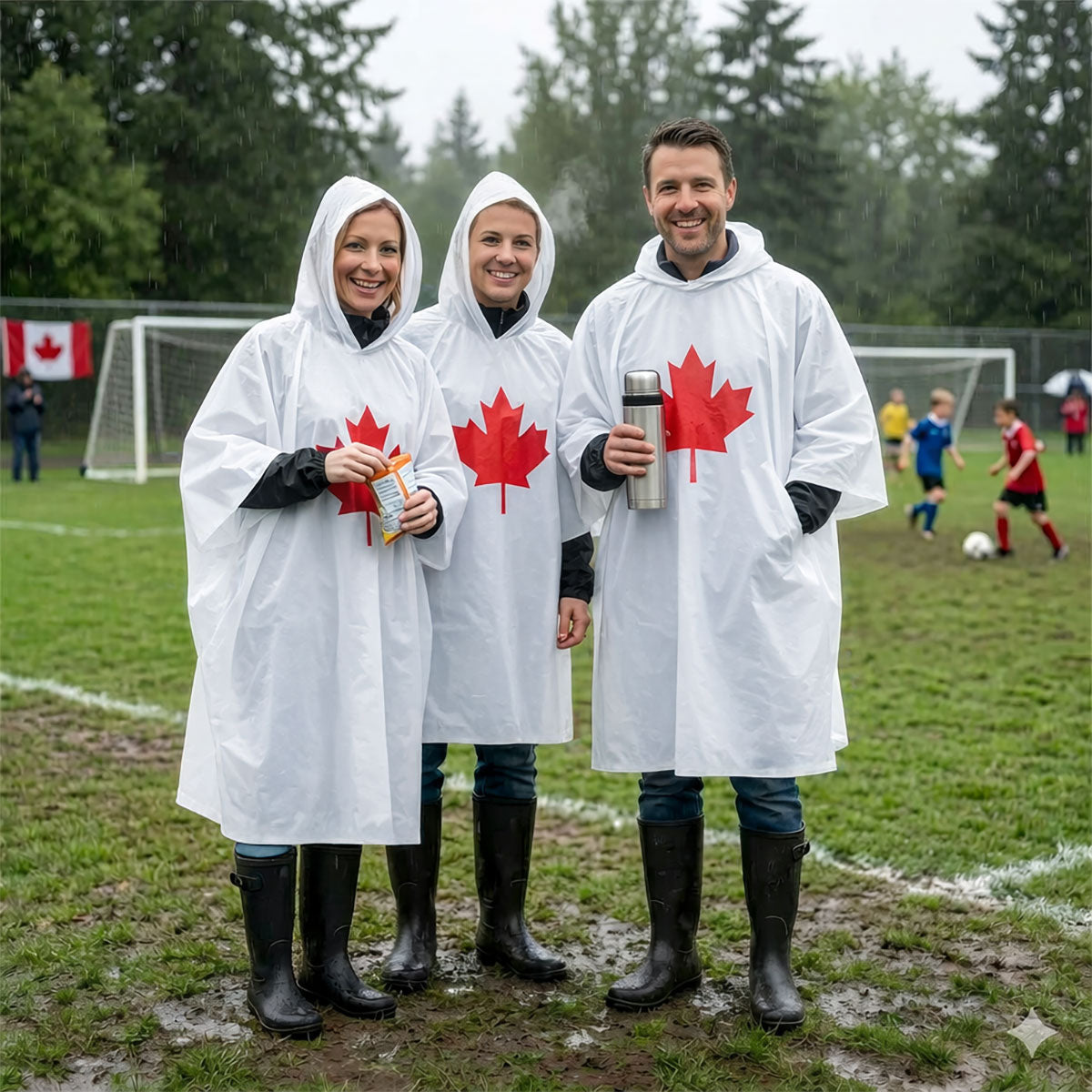 Wholesale Rain Poncho (Unisex) Displayer of 24