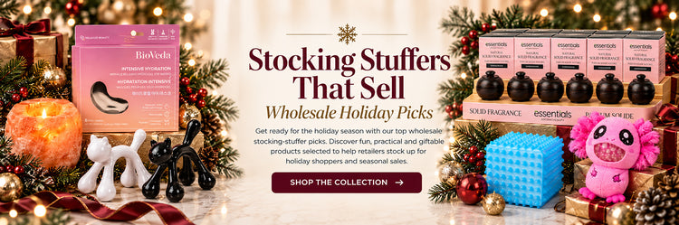 Get ready for the holiday season with our top wholesale stocking-stuffer picks. Discover fun, practical and giftable products selected to help retailers stock up for holiday shoppers and seasonal sales.