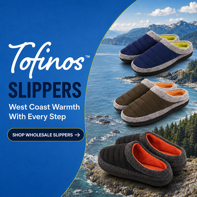 Wholesale Tofinos Men's & Women's Slippers