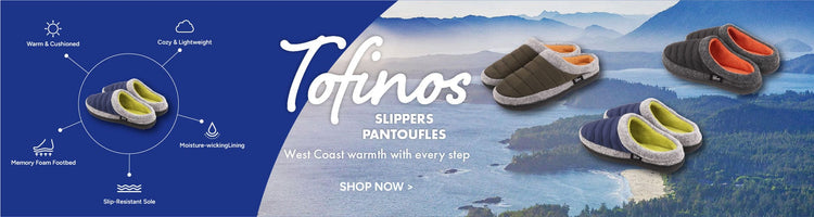 Wholesale Tofinos Men's & Women's Slippers