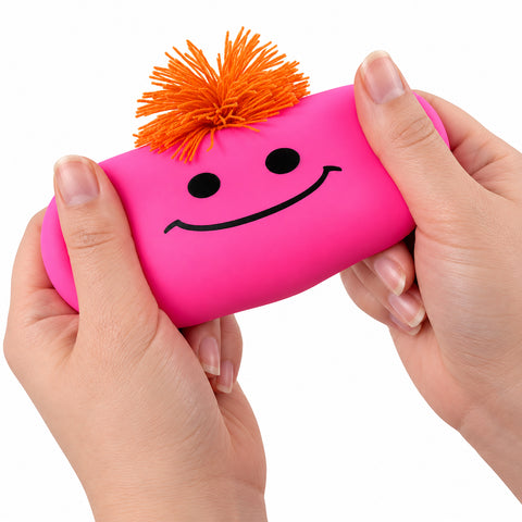 Magic Balls sensory fidget toy
Flour-filled tactile sensory ball
6.5 cm Magic Ball fidget toy
Latex-covered sensory squeeze ball
Magic Ball shaped into a face
Hand squeezing flour-filled sensory ball Tactile fidget ball for creative play
Sensory ball with changeable facial expressions