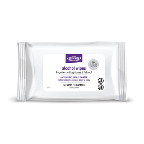 Alcohol Wipes 50-Pack