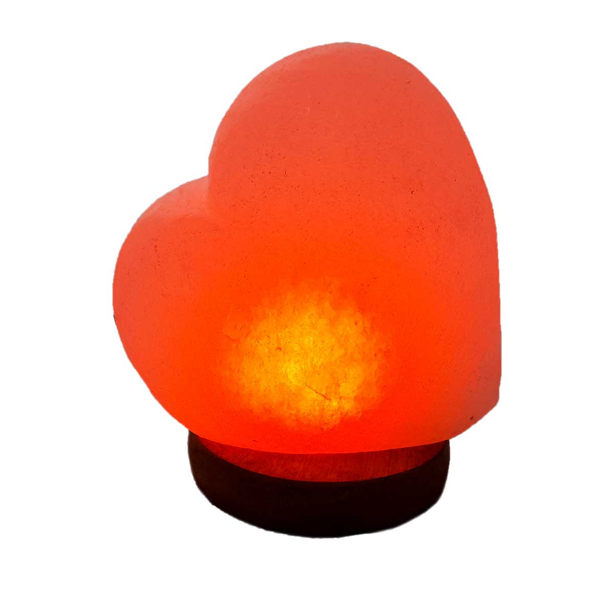 Wholesale Mini Amber Heart Himalayan Salt Lamp