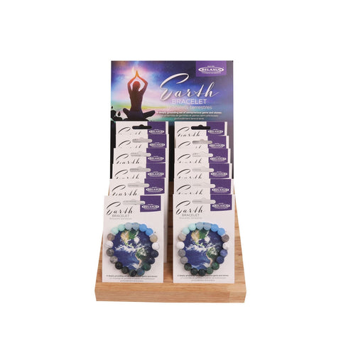 Wholesale Earth Bracelet - Displayer of 12