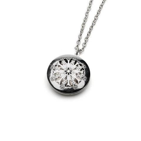 Aromatherapy Classic  Silver Locket Necklaces