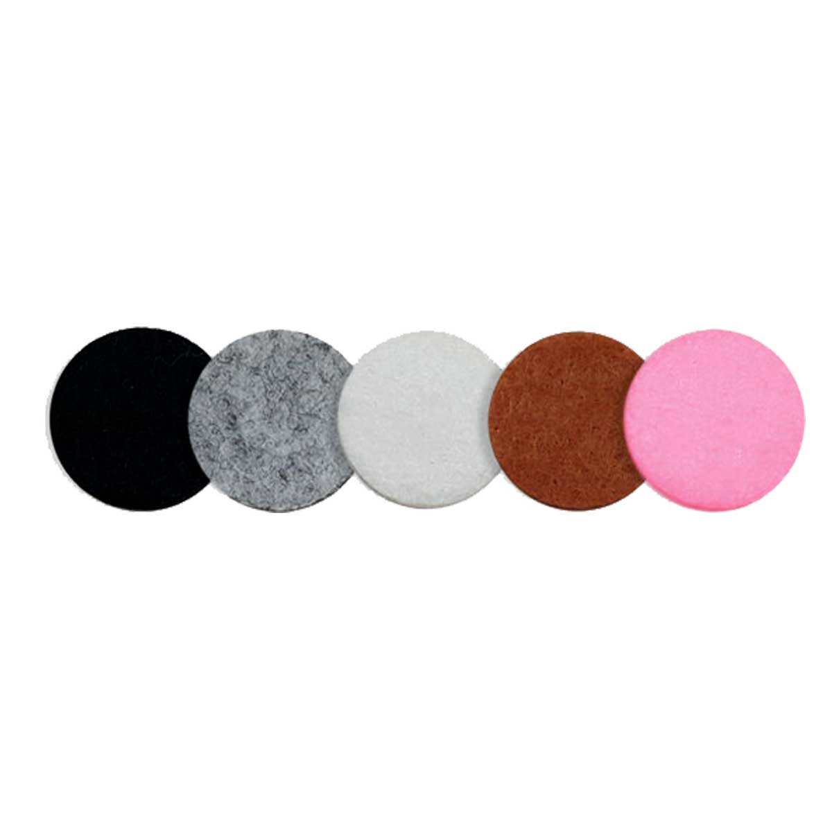 Aromatherapy Locket Necklace Round Diffuser Pads