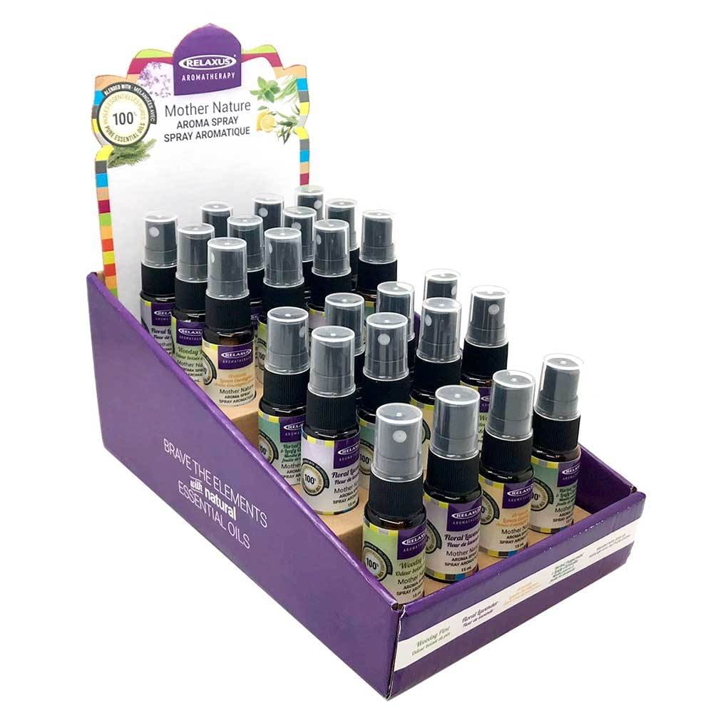 Wholesale Mother Nature Aromatherapy 15 ml Sprays  
