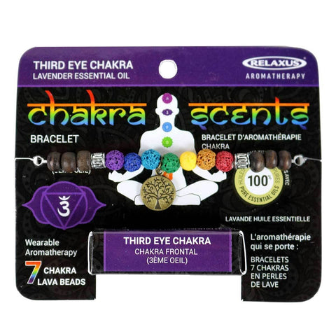 Wholesale Third Eye Chakra Scents Aroma Bracelet  