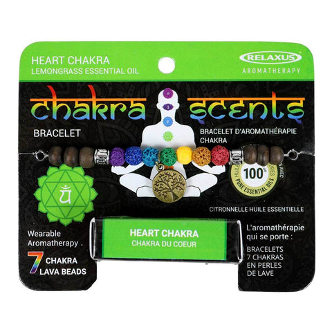 Wholesale Heart Chakra Scents Aroma Bracelet  