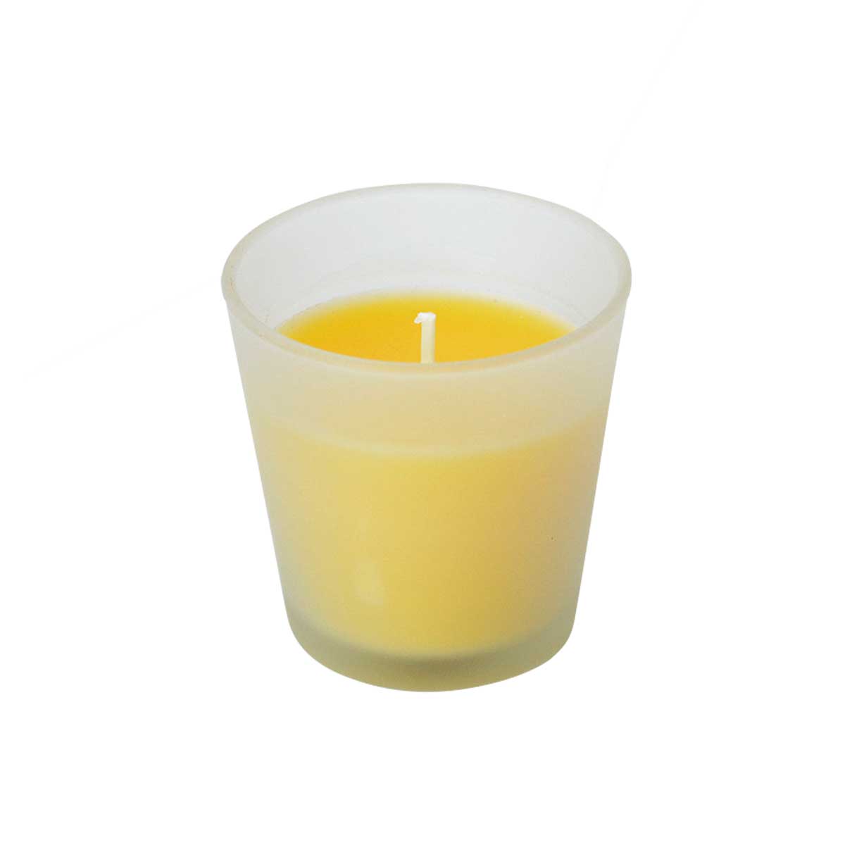 Wholesale Peppermint Citronella Infused Candle In a Glass Prepack of 12
