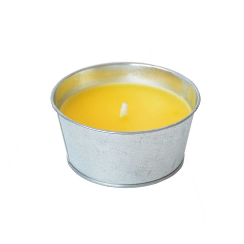 Wholesale Peppermint Citronella Metal Bucket Candles Prepack of 6