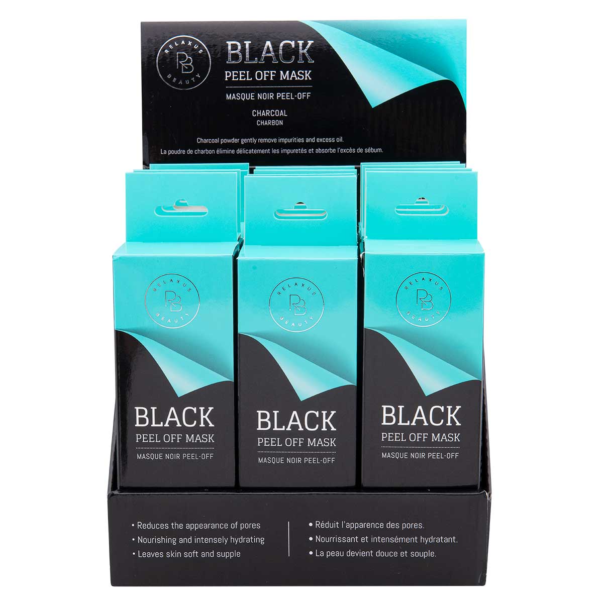 Relaxus Beauty Wholesale Black Peel Off Mask