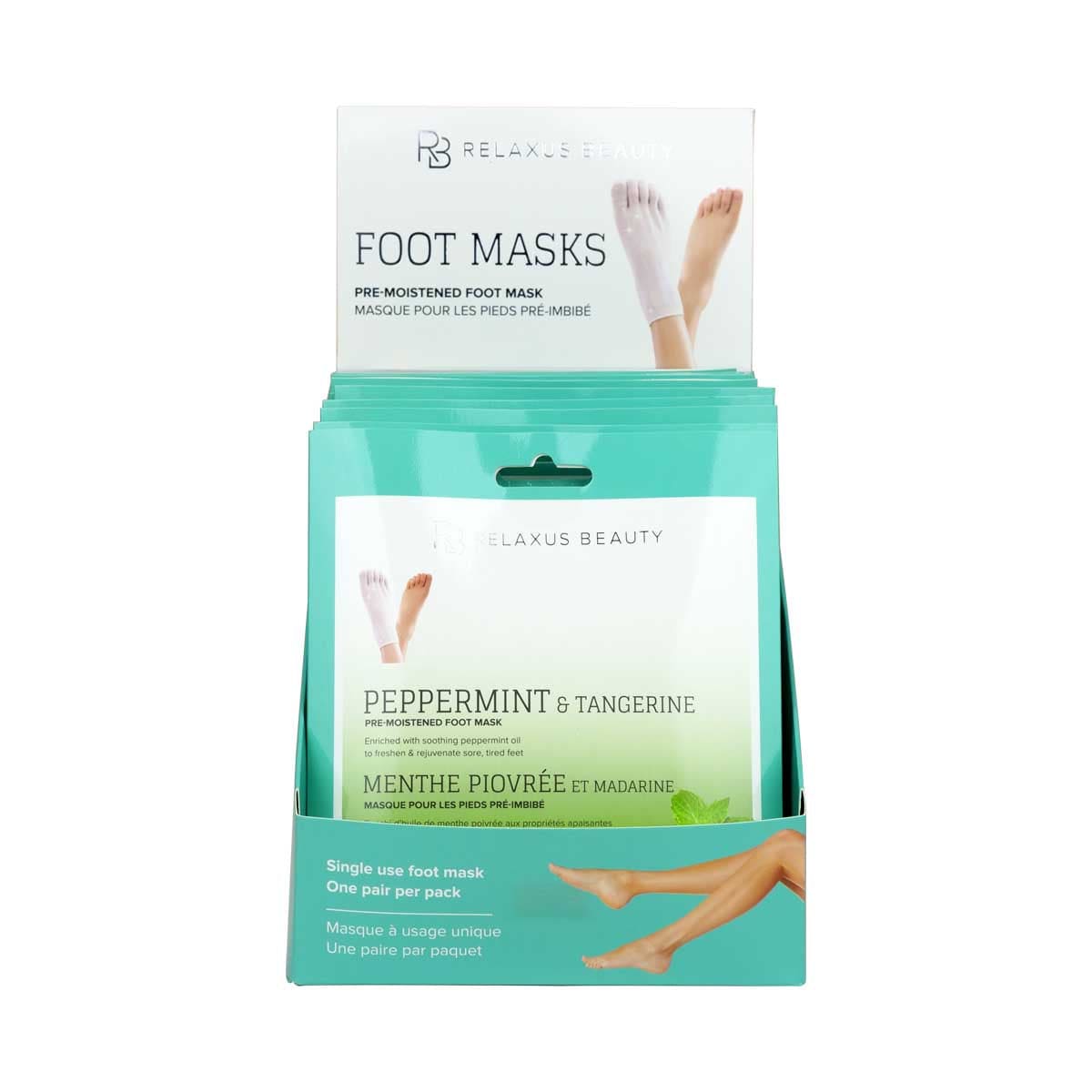 Wholesale Peppermint & Tangerine Foot Mask