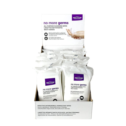 No More Germs Anti-Bacterial Cleansing Wipes