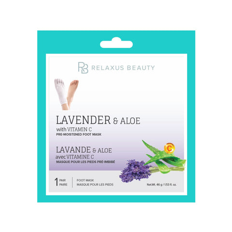 Wholesale Lavender, Aloe, Vitamin C Foot Mask