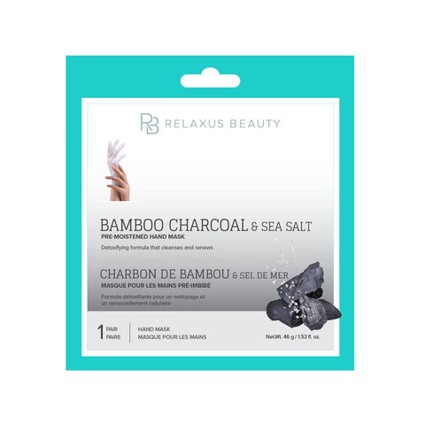 Bamboo Charcoal, Sea Salt Hand Mask