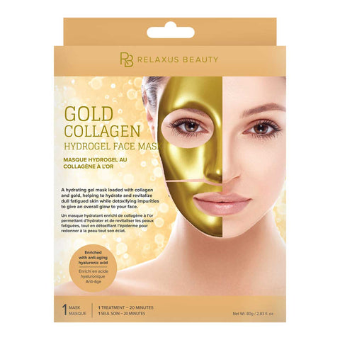 Wholesale Gold Face Mask - Displayer of 6