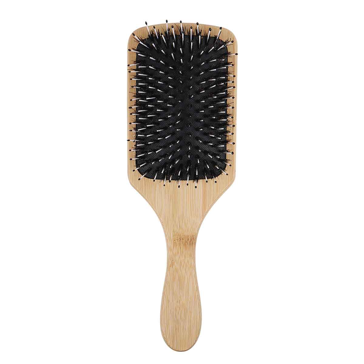 Wholesale Boar & Nylon Bristle Bamboo Paddle Brush