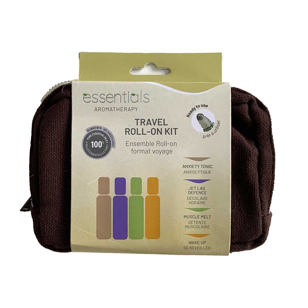 Wholesale Essential Oils Travel Roll-On Kit (4 x 5 ml Bottles)