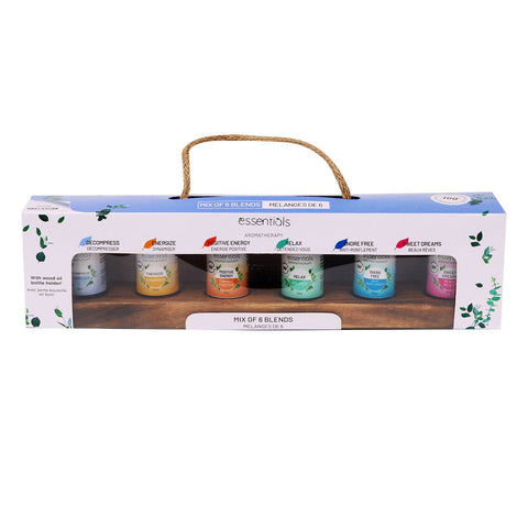 Wholesale Mix of Six Essential Oil Blends Gift Set 