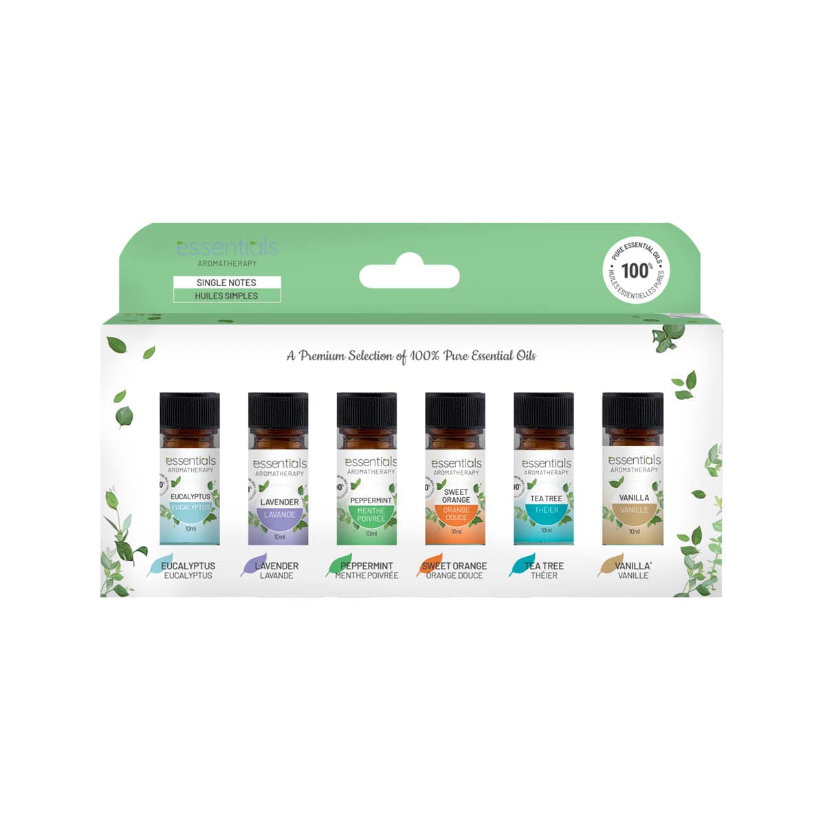 Essential Oils Gift Set (6 x 10 ml Bottles)