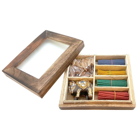 Wholesale Karmascents Incense Wooden Gift Set