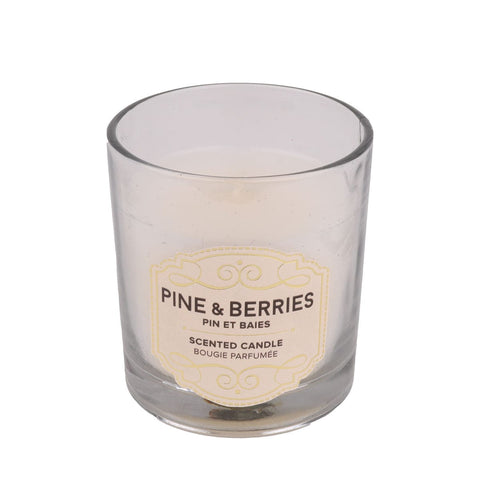 Wholesale Scented Christmas Candles Pine and Berries