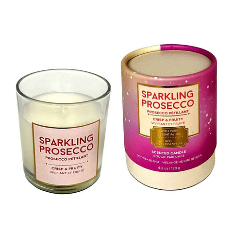 Wholesale Soy Wax Sparkling Prosecco Scented Candle