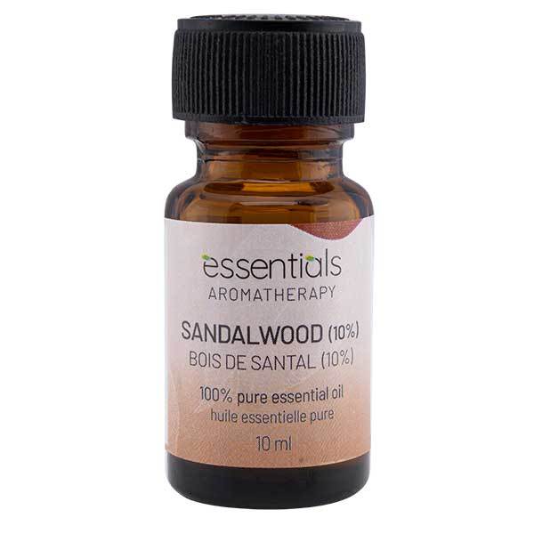 Wholesale Essentials Aromatherapy Sandalwood 10% 10ml Essential Oil