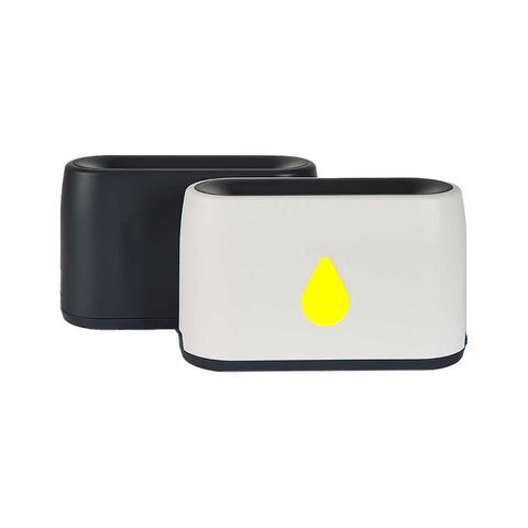 black and white Aroma Flame Ultrasonic Diffuser