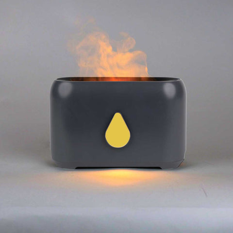 Aroma Flame Ultrasonic Diffuser black