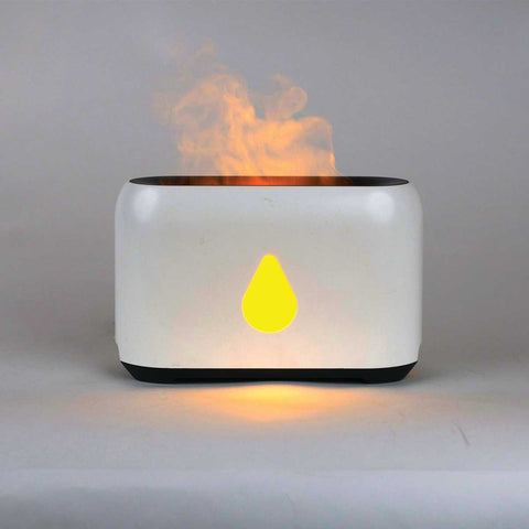 Aroma Flame Ultrasonic Diffuser white