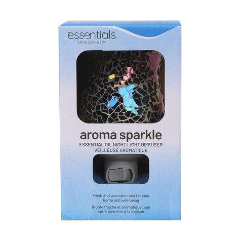 Wholesale Aroma Sparkle Essential Oil Night Light Diffuser