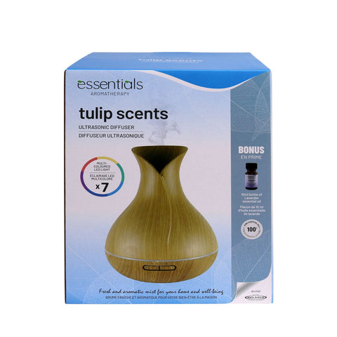 Wholesale Tulip Scents Essential Oil Diffuser + 1 x 10 ml Lavender Essential Oil