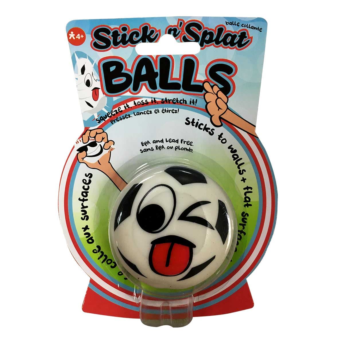Wholesale Stick ‘N Splat Balls (Various Designs)