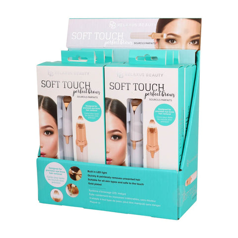 Soft Touch Eyebrow Hair Remover - Displayer of 6