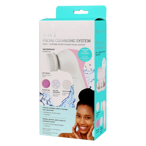 4-in-1 Facial Cleansing system