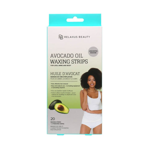 Body Wax Strips avocado