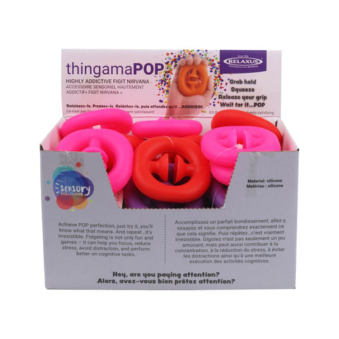thingamaPOP Sensory Figit Toy displayer